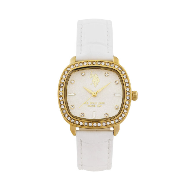 Zegarek U.S. Polo Assn. Mirabelle USP8490WH Biały -