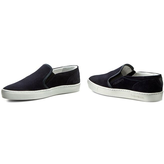 Scarpe sportive Strellson Evans Slipper Suede 4010001859 Dark Blue