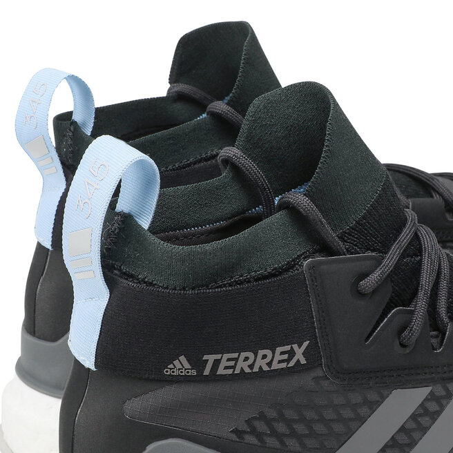 adidas Boty adidas Terrex Free Hiker Gtx W GORE-TEX G28464 Carbon/Grey Four/Glow Blue