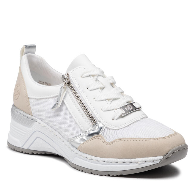Rieker Sneakers Rieker N4331-80 Weiss Kombi