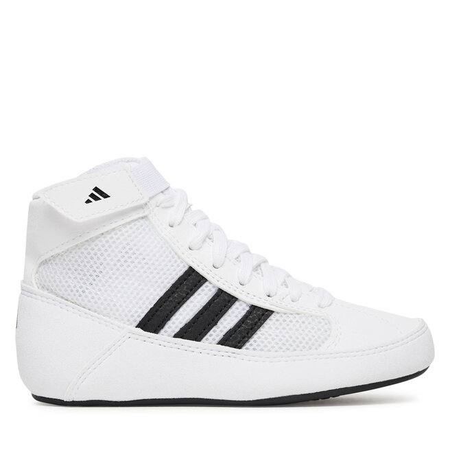 Zdjęcia - Ubrania do sportów walki Adidas Buty bokserskie  HVC JP6123 Biały 
