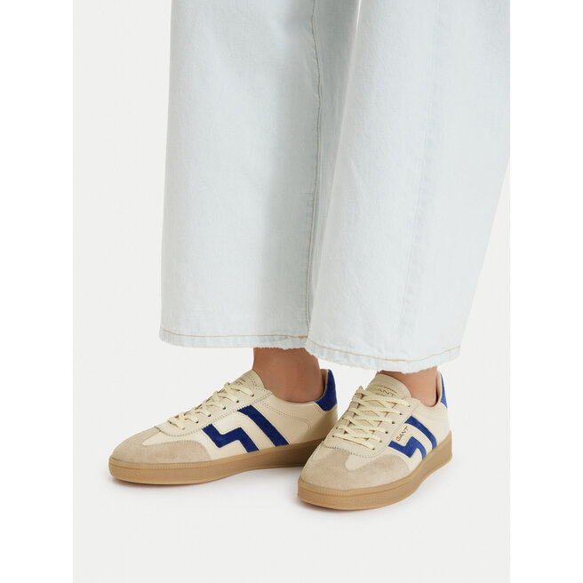 Sneakersy Gant 32531200 Écru - kobiece