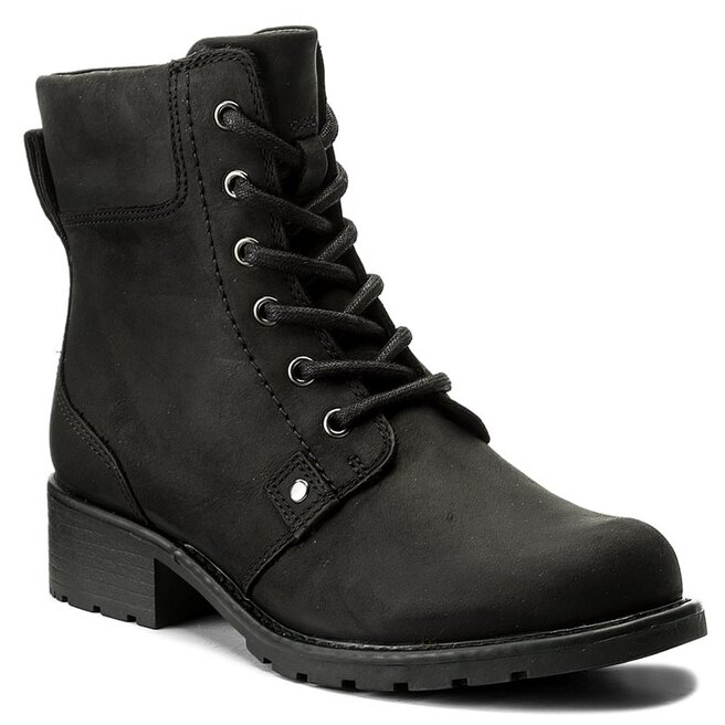 Botas Clarks Orinoco Spice Black Leather zapatos.es