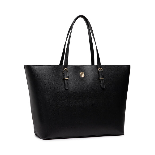 Tommy Hilfiger Τσάντα Tommy Hilfiger Th Timeless Med Tote AW0AW13980 BDS