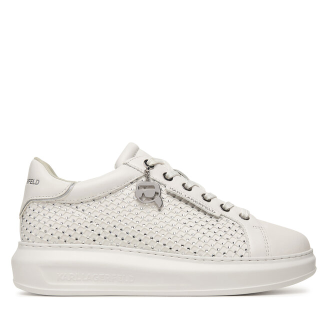 Sneakersy KARL LAGERFELD KL62577N Biały - kobiece