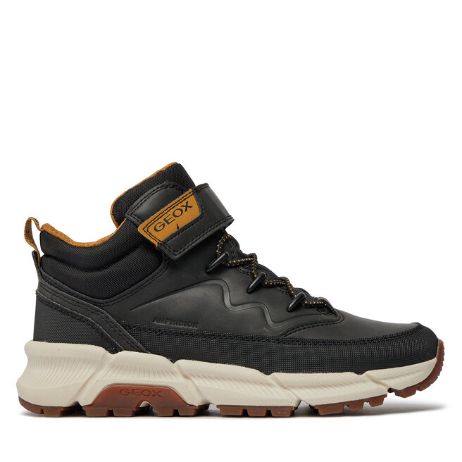 Kozaki Geox J Flexyper Plus Boy J36LCG 0MEFU - S Żółty