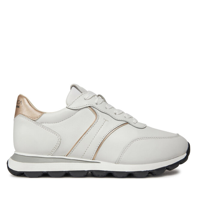 Sneakersy Geox D Spherica Vseries D45F4A 085NF - Biały