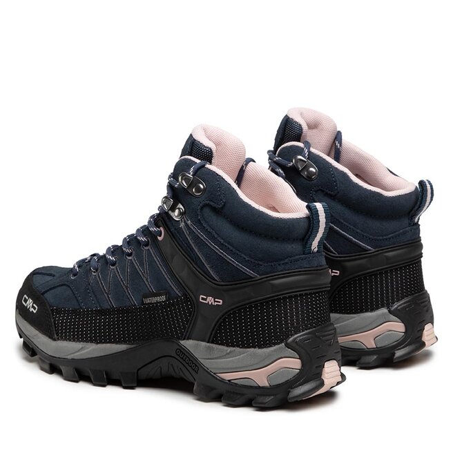 CMP Bakancs CMP Rigel Mid Wmn Trekking Shoe Wp 3Q12946 Asphalt/Antracite/Rose 53UG