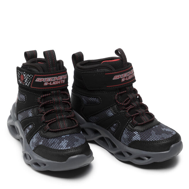 Skechers Sněhule Skechers Zerrix 400145L/BKRD Black/Red