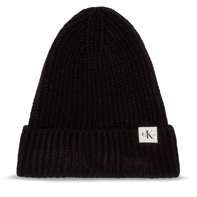 Czapka Calvin Klein Jeans Monogram - Czarny