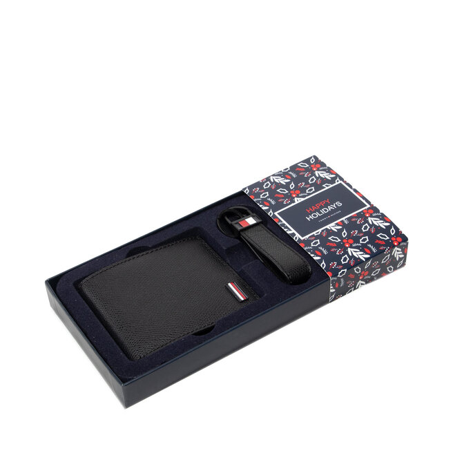 Tommy Hilfiger Σετ δώρου Tommy Hilfiger Gp Mini Cc Wallet & Keyfob AM0AM08355 BDS