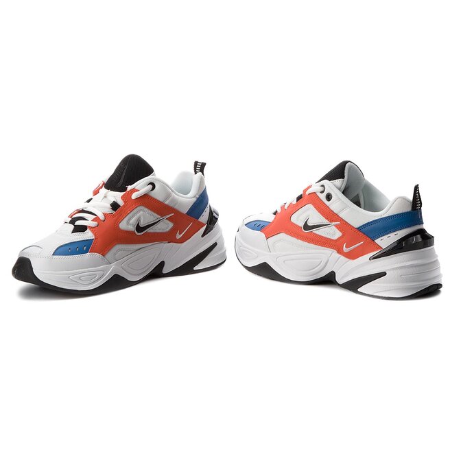 Nike m2k tekno summit white black sale team orange