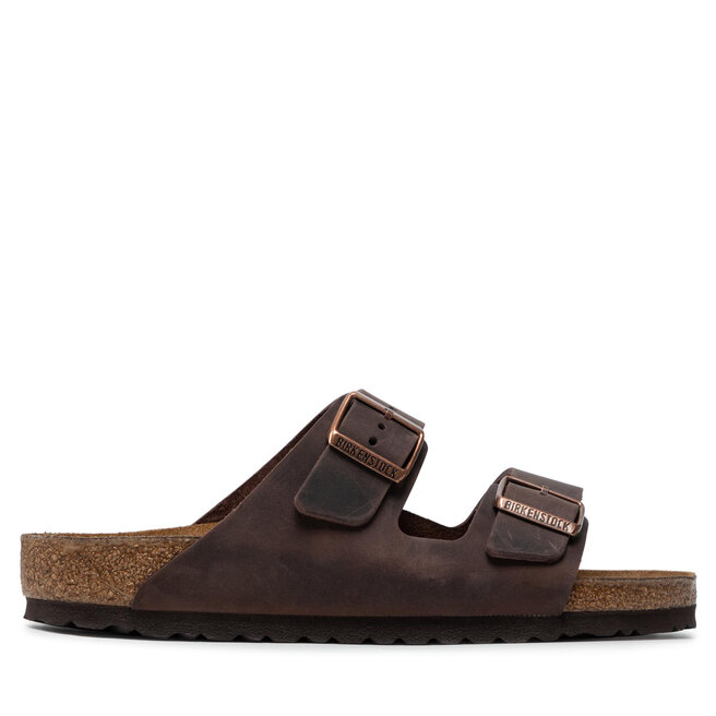 Klapki Birkenstock Arizona Bs - Brązowy