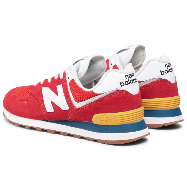 Laisvalaikio batai New Balance ML574HA2 Raudona • Www.eavalyne.lt