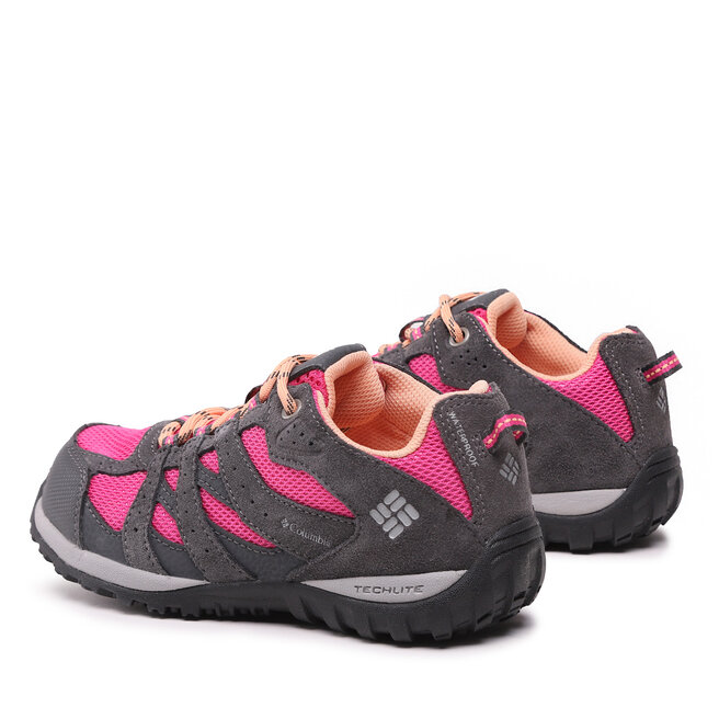 Columbia Туристически Columbia Youth Redmond Waterproof BY2857 Dark Grey/Pink Ice 089
