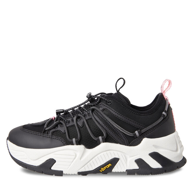 Calvin Klein Jeans Sportcipő Calvin Klein Jeans Chunky Runner Vibram Alt Cl Wn YW0YW01213 Black/Cotton Candy 01C