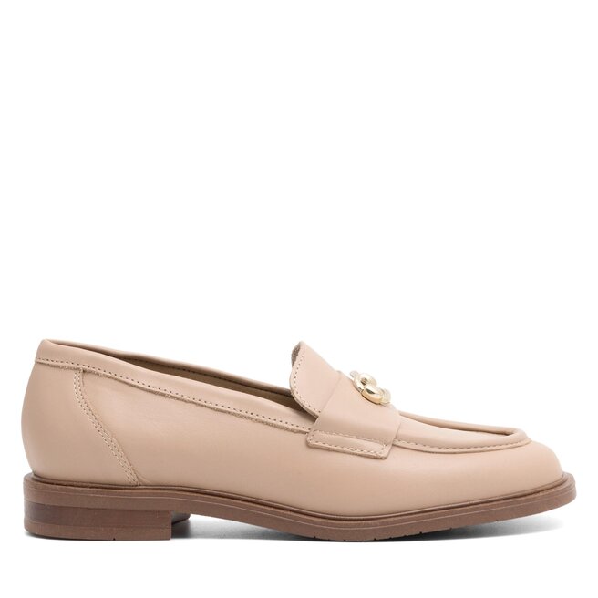 Półbuty Gino Rossi MEGANE-E23-25422PE Beżowy - kobiece