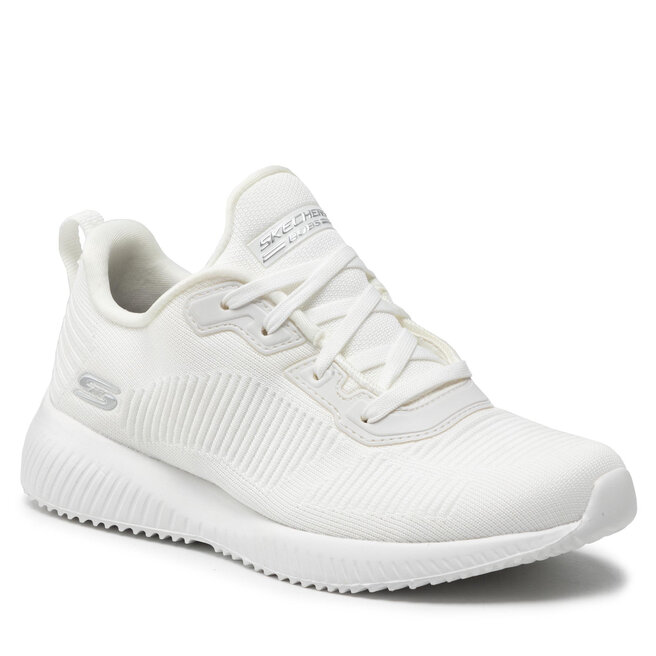 Skechers Boty Skechers BOBS SPORT Tough Talk 32504/WHT White