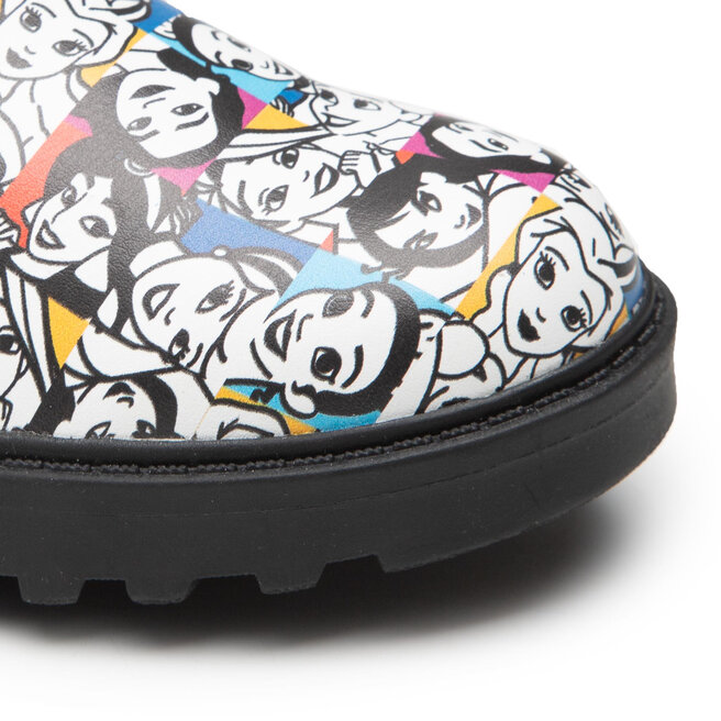 Geox Туристически oбувки Geox J Casey G. D J2620D 00004 C0653 D White/Multicolor