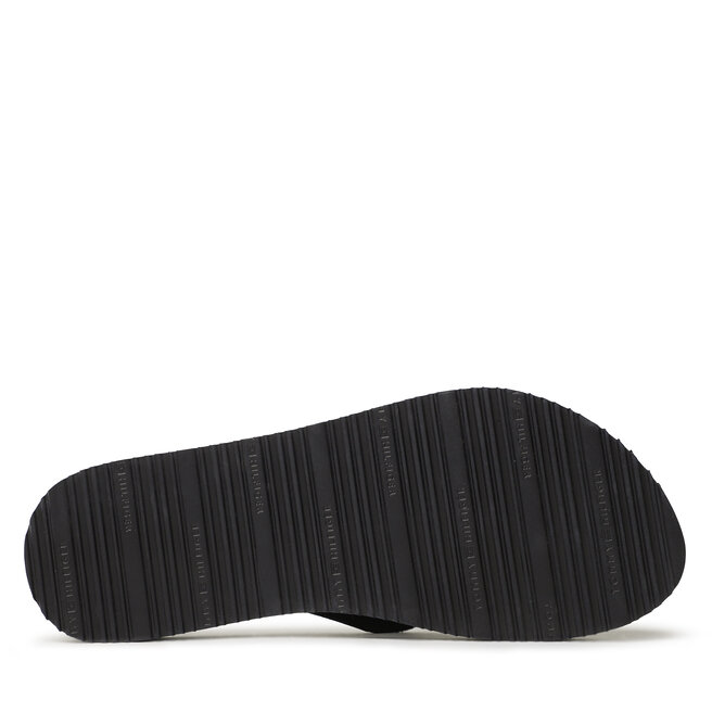 Tommy Hilfiger Zehentrenner Tommy Hilfiger Th Elevated Flip Flop FW0FW07420 Space Blue DW6
