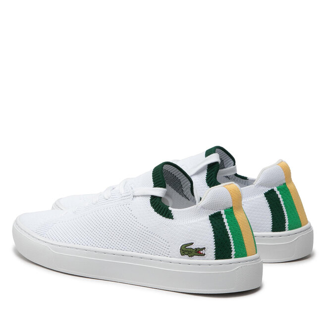 Lacoste Textilskor Lacoste La Piquee Nu 0722 1 Cma 7-43CMA0014082 Wht/Grn