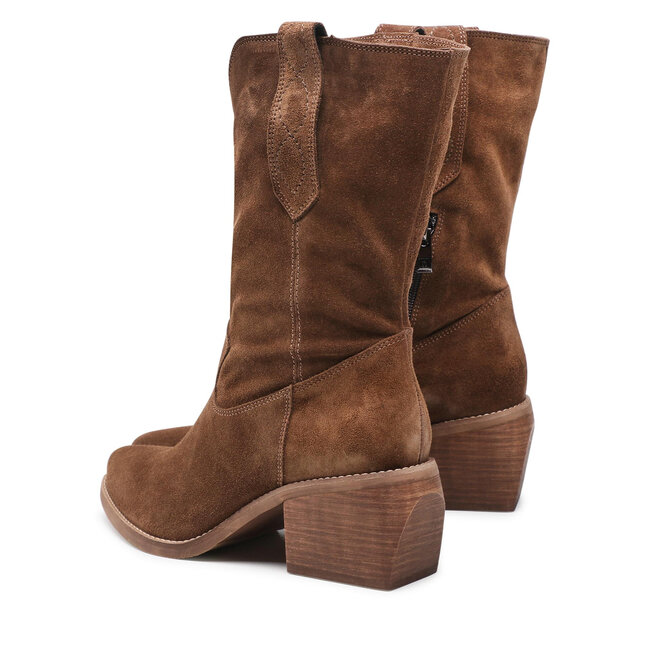 Nessi Stiefeletten Nessi 21123 Brąz W