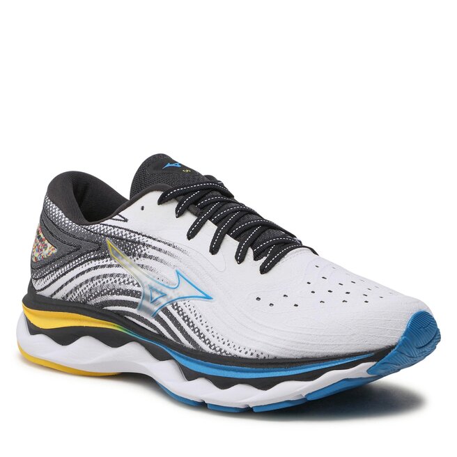 Pantofi Mizuno Wave Sky 6 J1GC220201 White/Cyber Yellow/Indigo epantofi-Bărbați-Sport-Alergare-Antrenament imagine noua gjx.ro