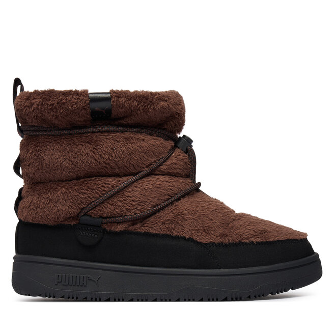 Śniegowce Puma Snowbae Suede Wns 402175 Brązowy ciemny