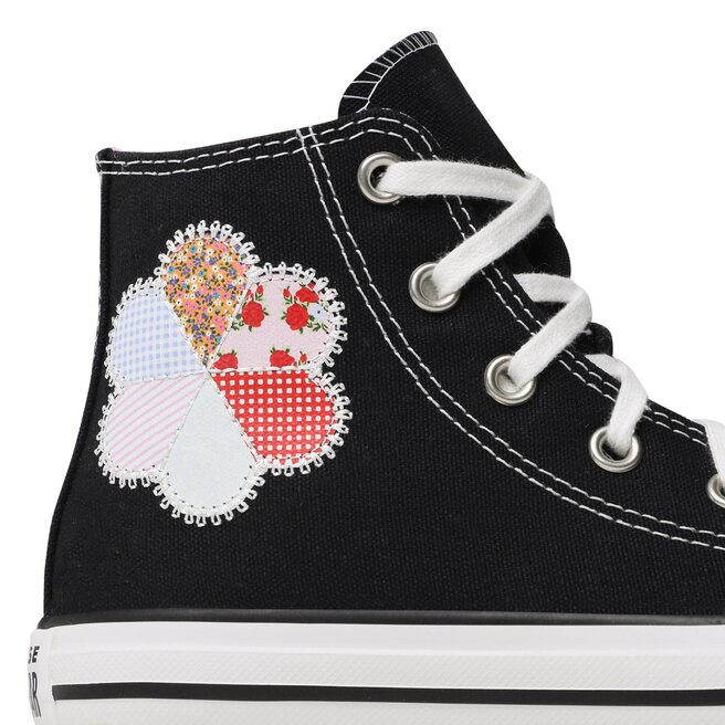 Converse Plátěnky Converse Ctas Eva Lift Hi A05166C Black/Sunrise Pink