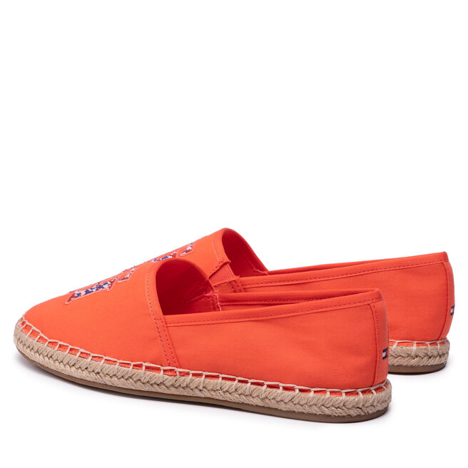 Tommy Hilfiger Alpargatas Tommy Hilfiger Th Logo Espadrille FW0FW06158 Hawaiian Coral XMV