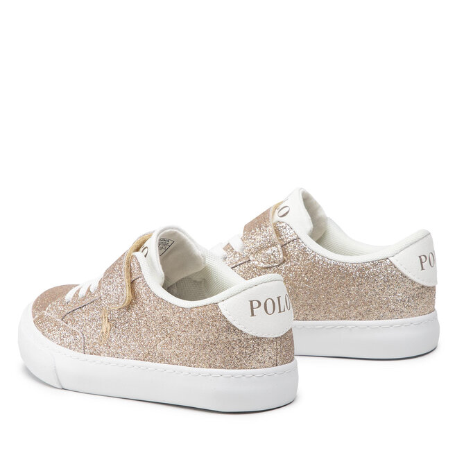 Sneakers Polo Ralph Lauren Theron IV Ps RF103376 S Gold Glitter • Www