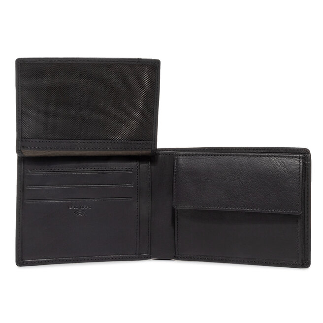 Strellson Nagyméretű férfi pénztárca Strellson Bill Fold H7 4010002740 Black 900
