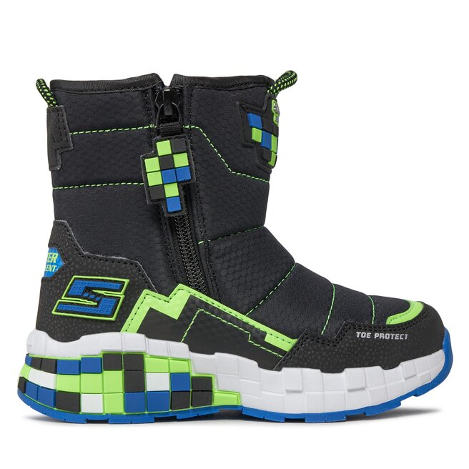 Skechers Kotníková obuv Skechers Mega-Craft Cuboforce 402198L/BBLM Black
