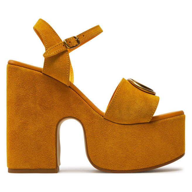 Sandały Guess Clody FLJCLO - Żółty