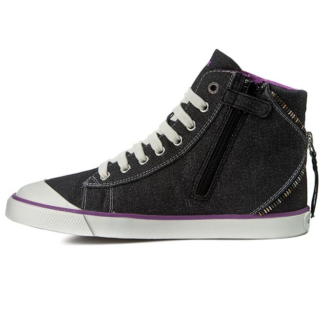 Geox Tornacipő Geox J Ciak G. B J6204B 000DW C9999 Black D