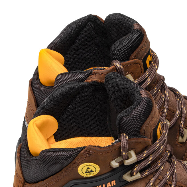 CATerpillar Ботуши CATerpillar Excavator Lt S3 Wr P725136 Dark Brown