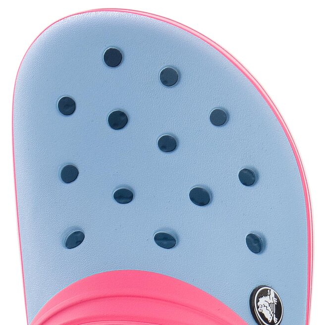 Crocs chambray blue paradise sales pink
