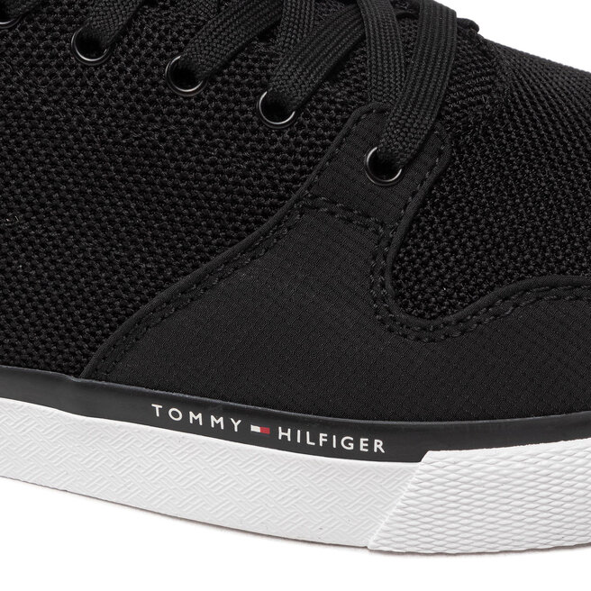 Tommy Hilfiger Sportcipő Tommy Hilfiger Core Mix Mesh Vulc FM0FM04035 Black BDS