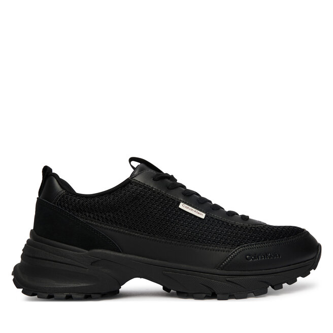 Sneakersy Calvin Klein Hike Runner Laceup Mesh HM0HM02240 Czarny - męskie