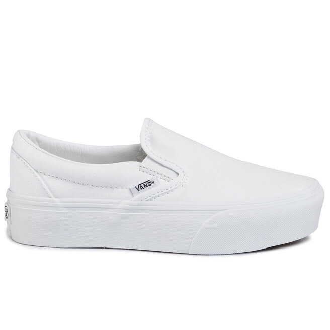 vans ward all white