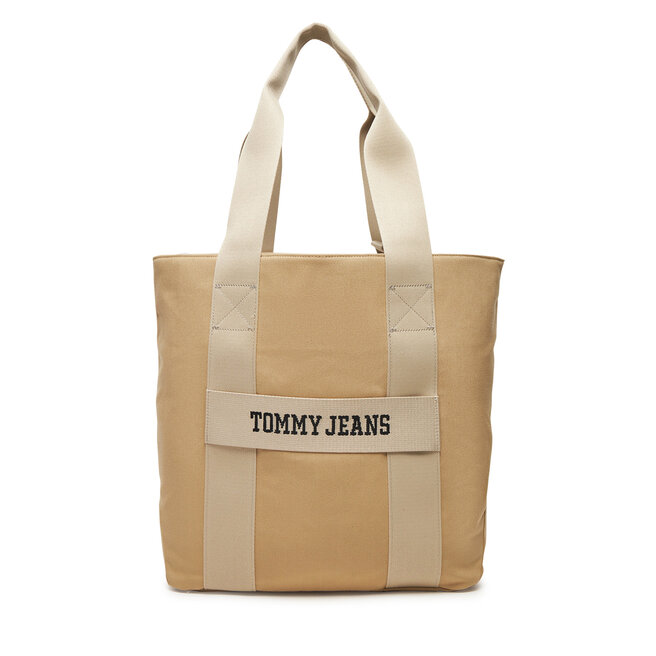 Torba Tommy Jeans Retro Cool Tote - Beżowy