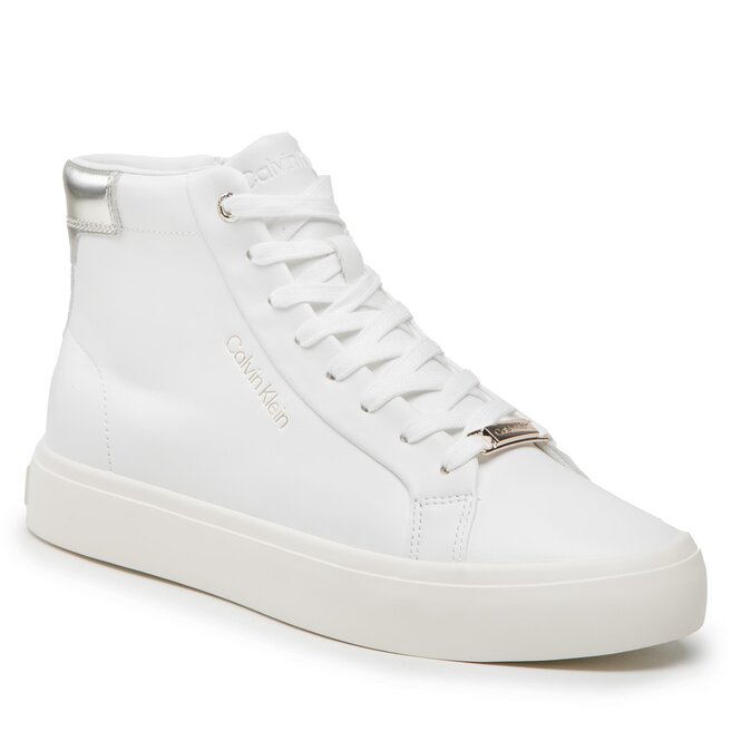 Sneakers Calvin Klein Vulc High Top HW0HW01343 White/Pale Gold 0LC