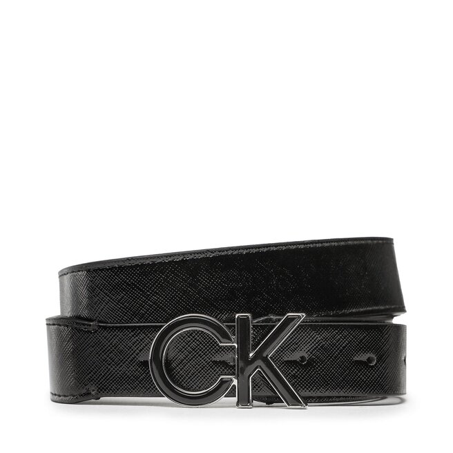 Curea de Damă Calvin Klein Re-Lock Saff Ck 3cm Belt Saff K60K609982 BAX