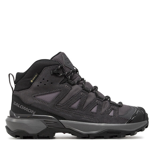 Trekkingi Salomon X Ultra 360 Leather Mid Gore-Tex - Szary