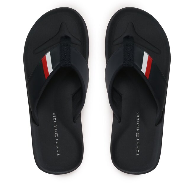 Tommy Hilfiger Flip flop Tommy Hilfiger Comfortable Padded Beach Sandal FM0FM04473 Desert Sky DW5