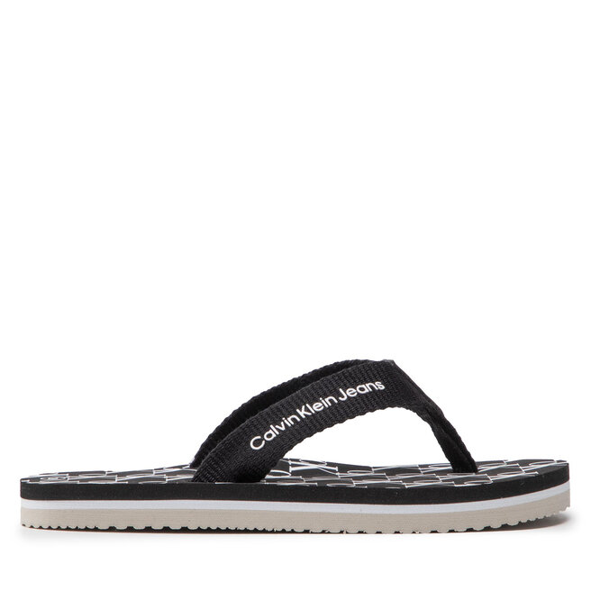 Calvin Klein Jeans Flip-flops Calvin Klein Jeans Logo Print Flip Flop V3X8-80156-0058 M Black 999