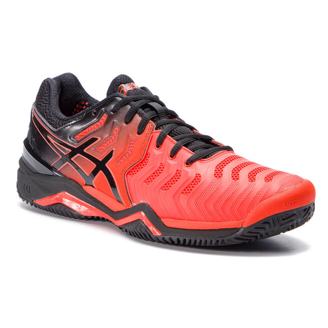 Обувь Asics Gel-Resolution 7 Clay E702Y Cherry Tomato/Black 801 • Eobuv.com
