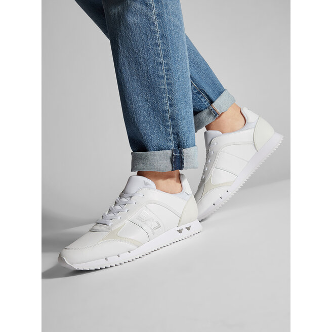EA7 Emporio Armani Αθλητικά EA7 Emporio Armani X8X119 XK291 R383 Triple Wht/Silver Eo