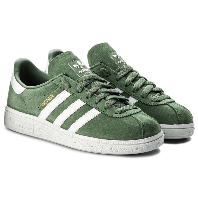 Zapatos adidas Munchen CQ2323 Tragrn Ftwwht Goldmt zapatos.es