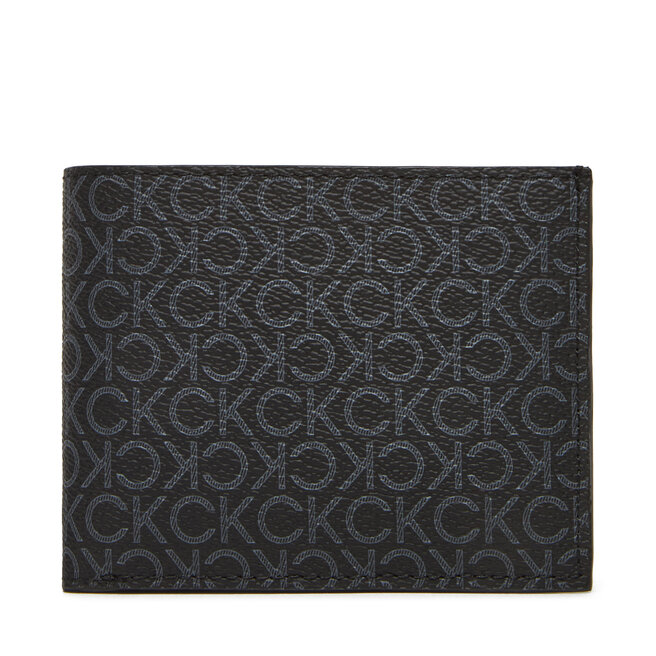 Portfel męski Calvin Klein Ck Must Mono Billfold W/ Coin - Czarny